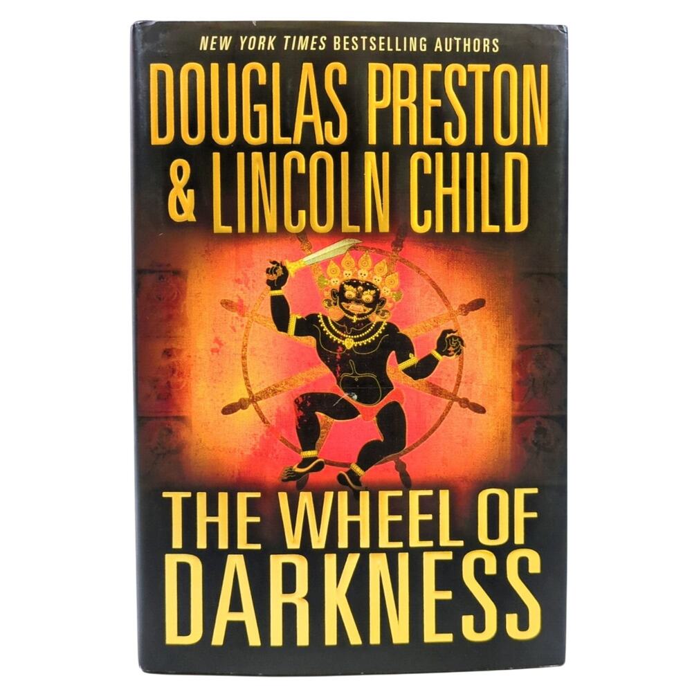 The Wheel of Darkness Preston Child 2007 First Edition Warner Books Thriller